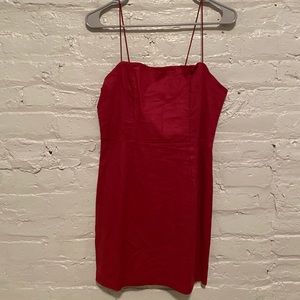 Red Lottie Moss Dress